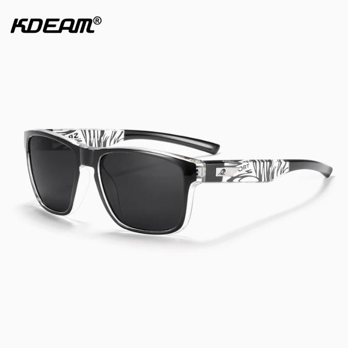 KDEAM KD109-C6 Square Polarizado Montanhismo Anti-Reflexo UV400