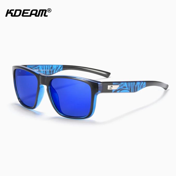KDEAM KD109-C6 Square Polarizado Montanhismo Anti-Reflexo UV400