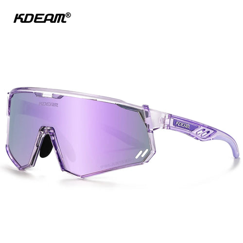 Óculos Ciclismo Polarizado UV400, Visão Perfeita - KDEAM KD0722