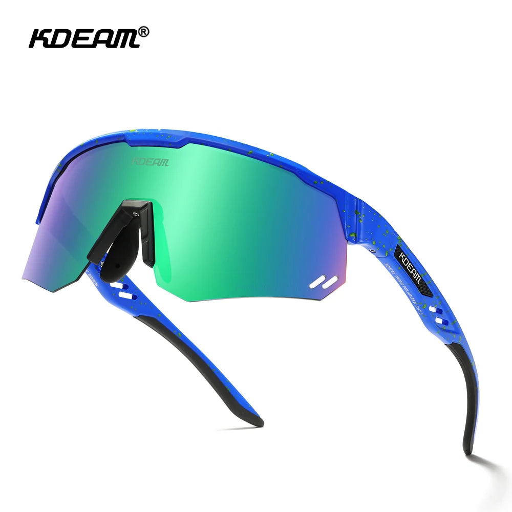 Óculos Ciclismo Polarizado UV400, Visão Perfeita - KDEAM KD0722