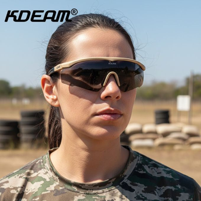 Óculos Tático Airsoft 3 Lentes KDEAM KD110