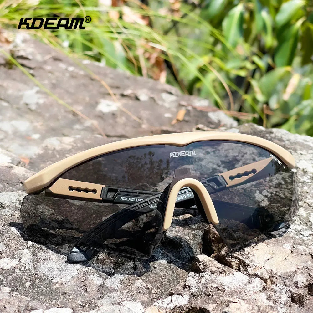 Óculos Tático Airsoft 3 Lentes KDEAM KD110