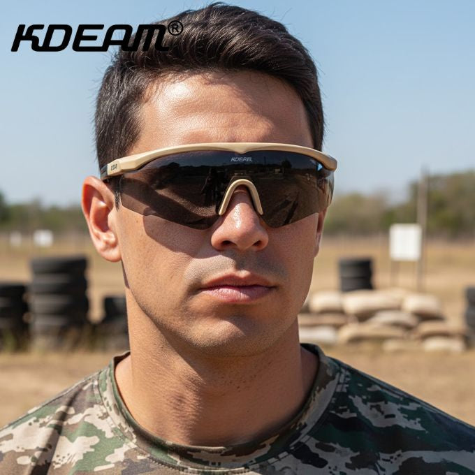 Óculos Tático Airsoft 3 Lentes KDEAM KD110